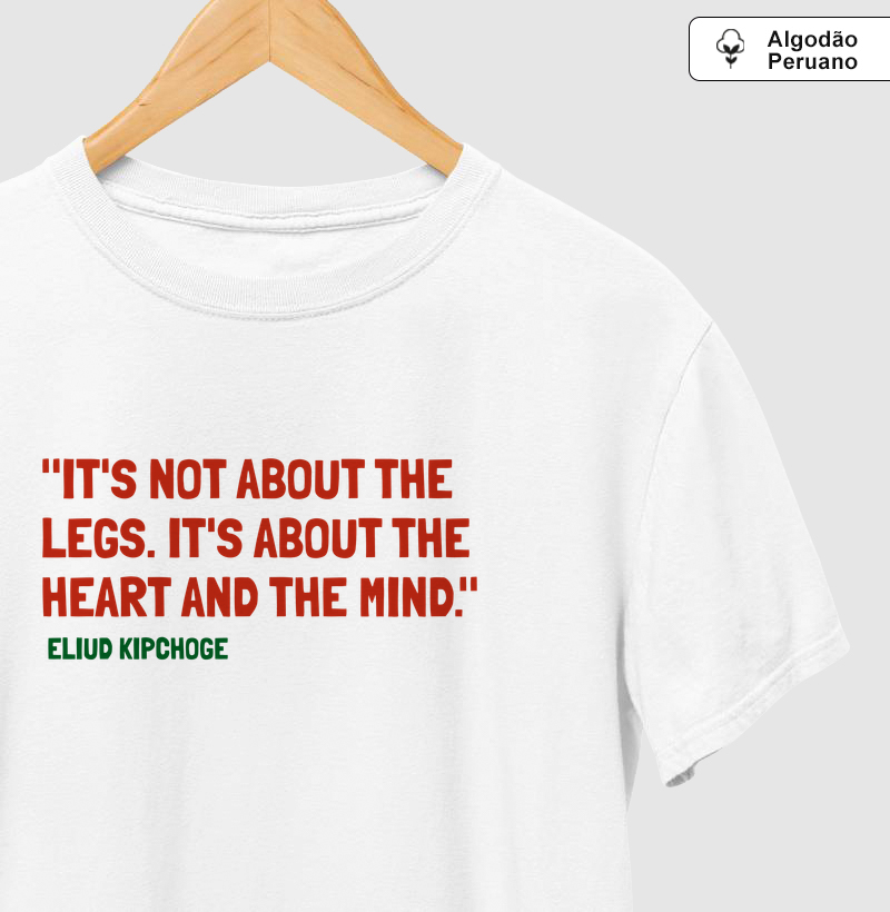 Heart and Mind - Camiseta Algodão Peruano
