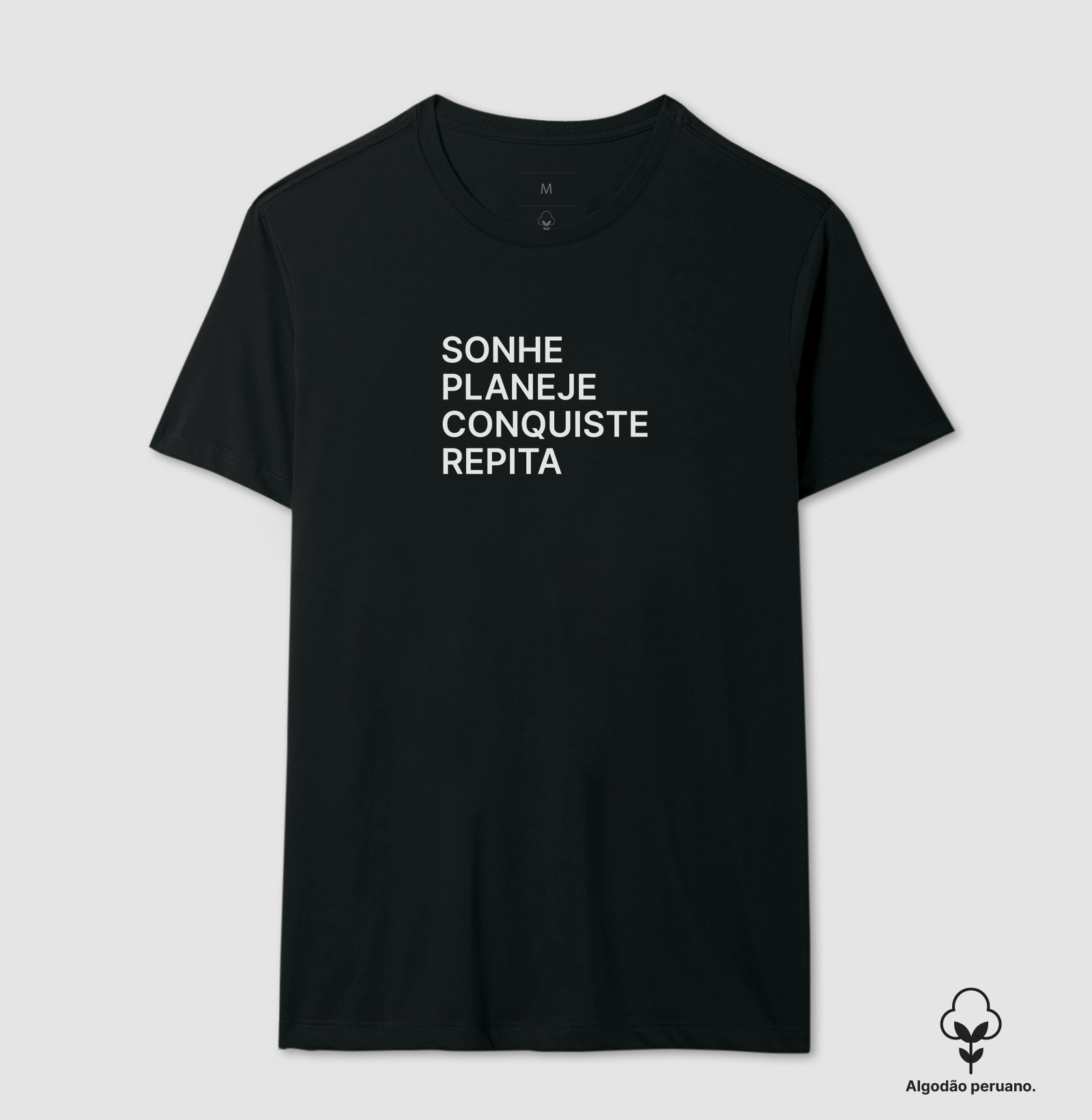 Repita - Camiseta Algodão Peruano