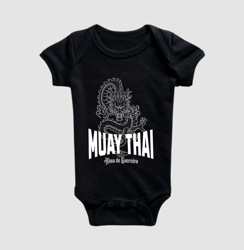 Body Infantil ADG Artes Marciais - Muay Thai Dragon