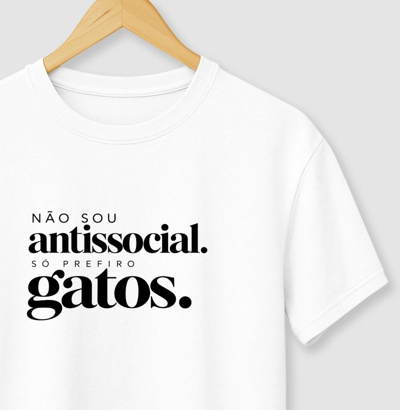 Não sou antissocial...
