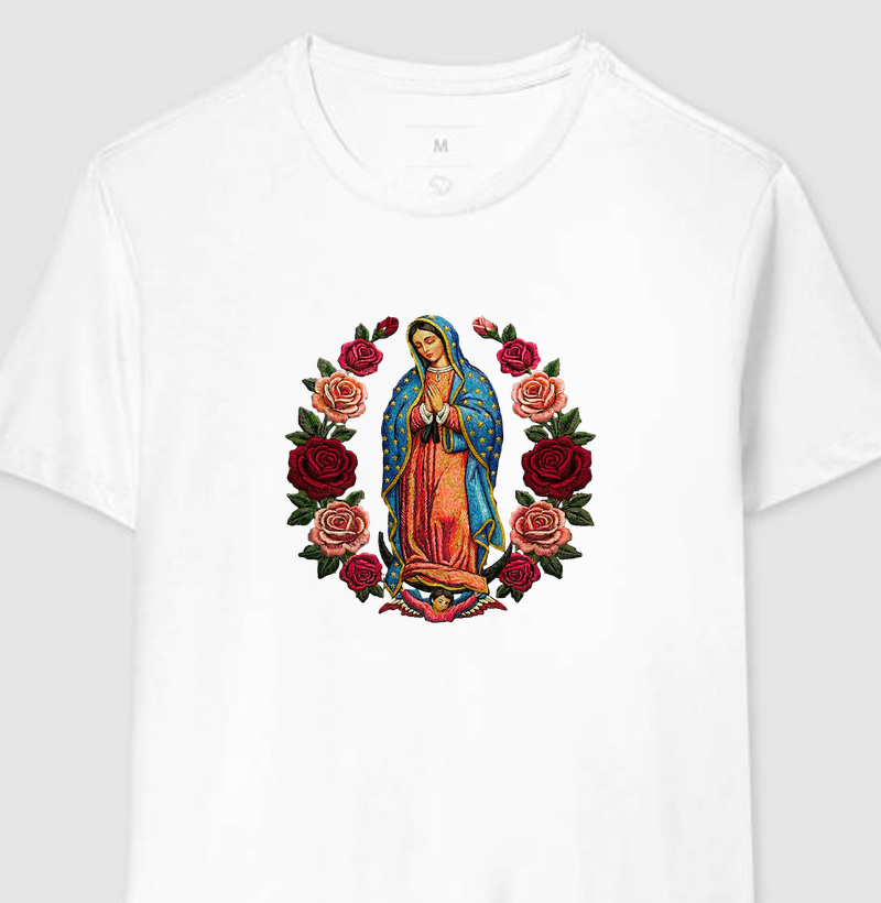 Nossa Senhora de Guadalupe - Floral Cores Vivas