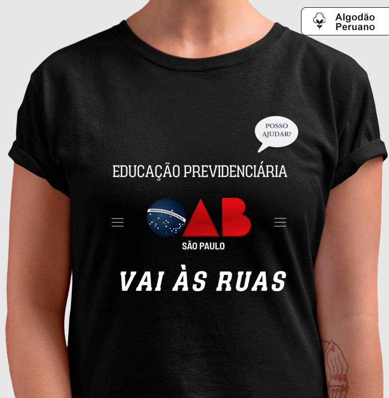 OAB SP - Educação Previdenciária (Algodão Peruano)
