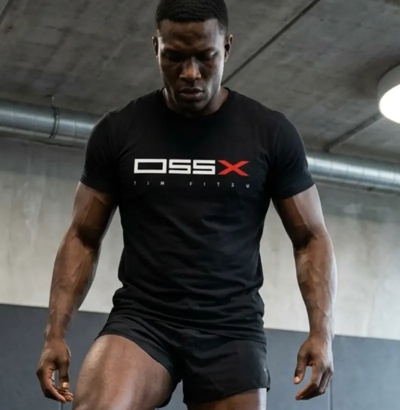 Camiseta OSSX | MAS CULINA | PRETA