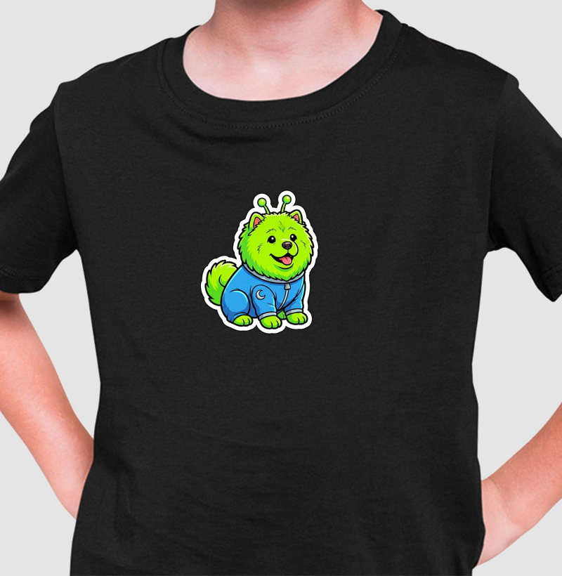 Camiseta Infantil O Visitante