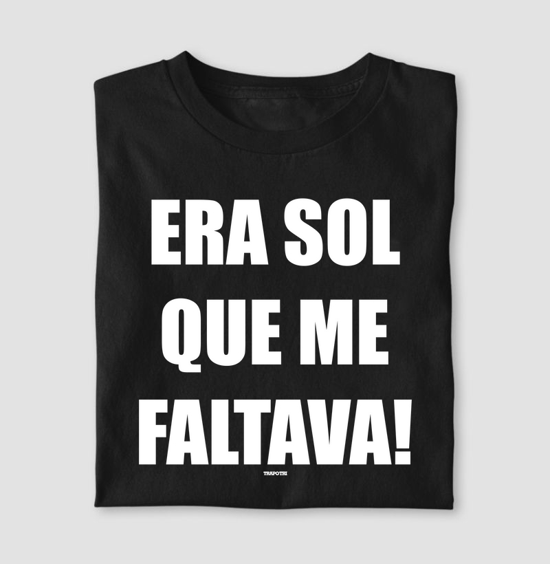 Era Sol Que Me Faltava