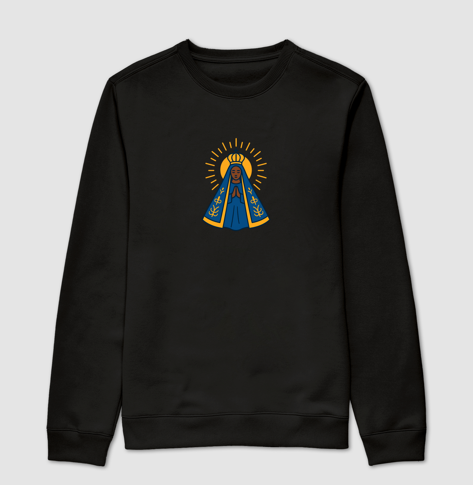 Nossa Senhora Aparecida azul