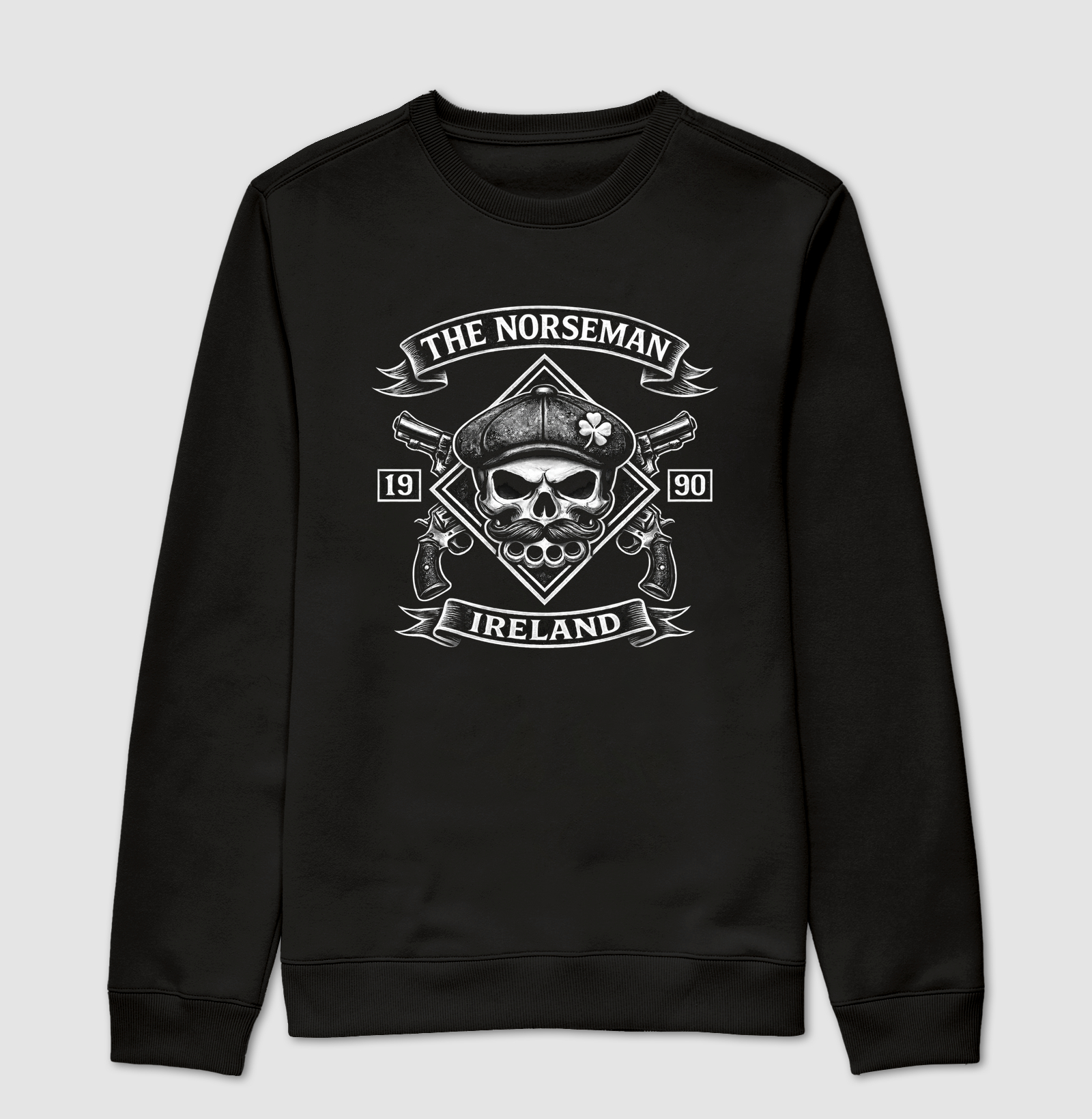 Moletom Sueter Irish Skull I