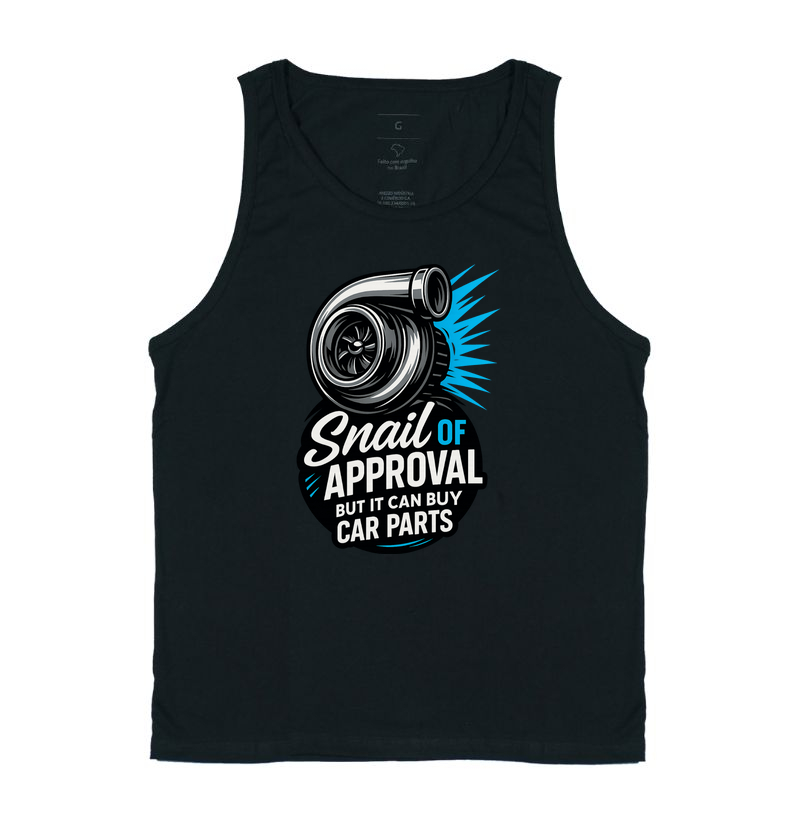 camiseta-garage-motors-kustom-snail-of-approval-turbo-car-parts