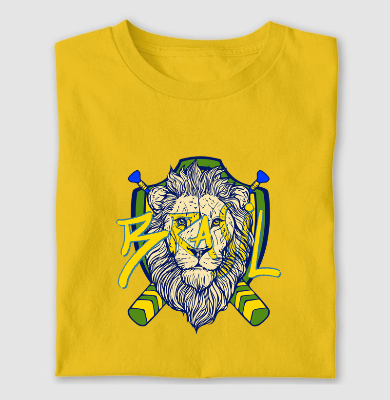 Estampa "Leão Copa do Mundo 2026"