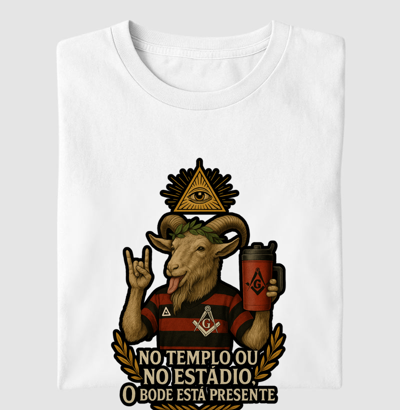 Camiseta Bode Rubro Negro 6 - Mr. GADU