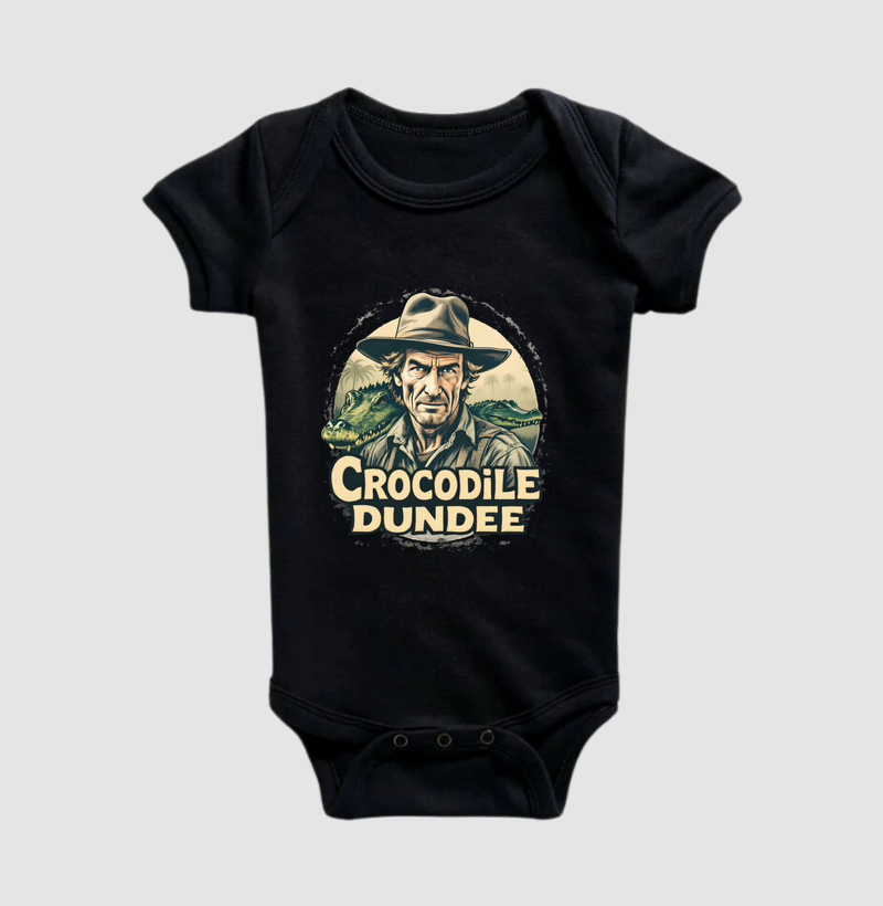 Camiseta Crocodilo Dundee Selvagem