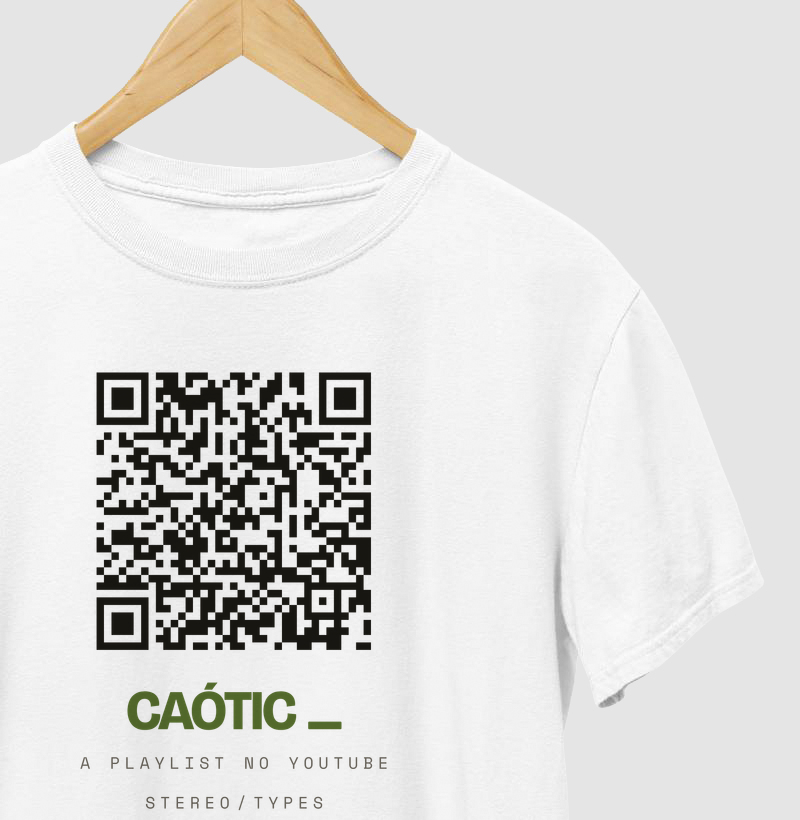 CAÓTIC_ · QR da Playlist · STEREO TYPES