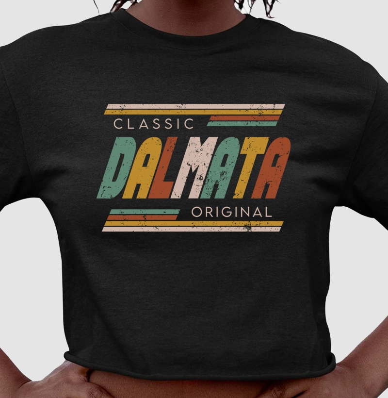 Cropped Dalmata Vintage