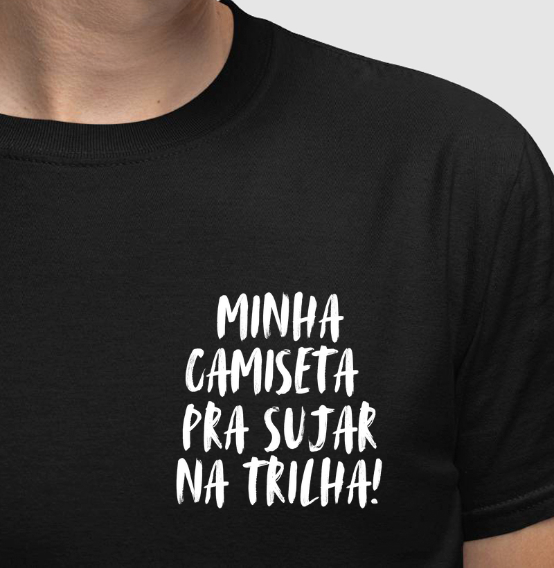 Pra sujar na trilha - minimalista