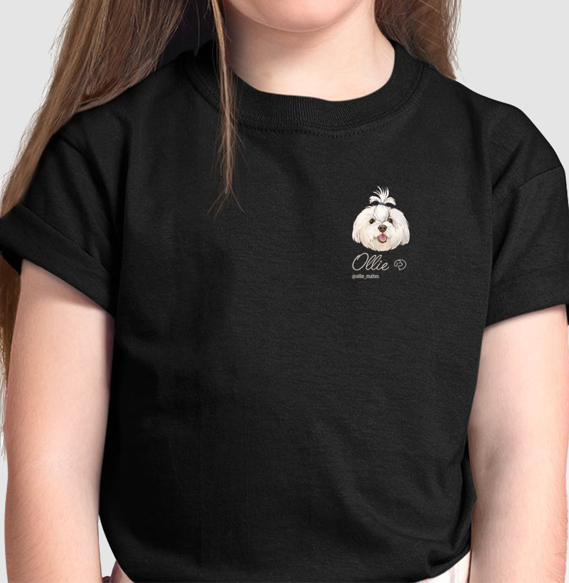 Ollie de Bolso - Camiseta Infantil