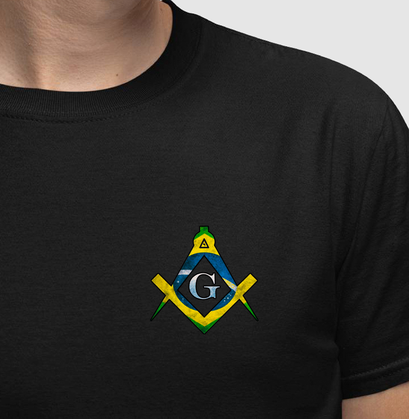 Esquadro e Compasso Brasil (Minimalista) - Mr. GADU