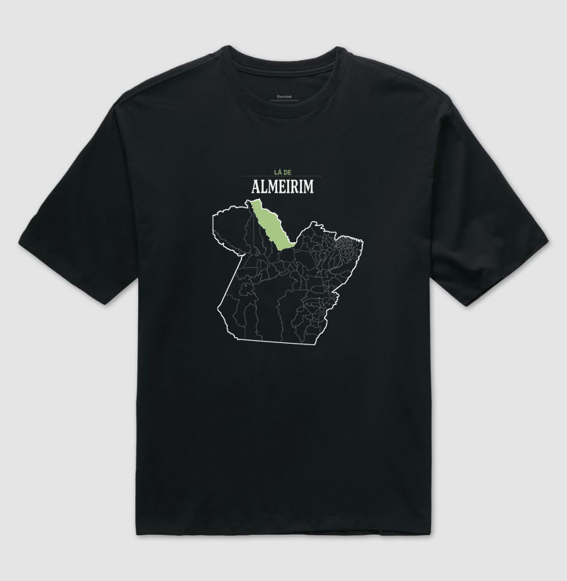 Almeirim | Território PA - Camiseta Oversized