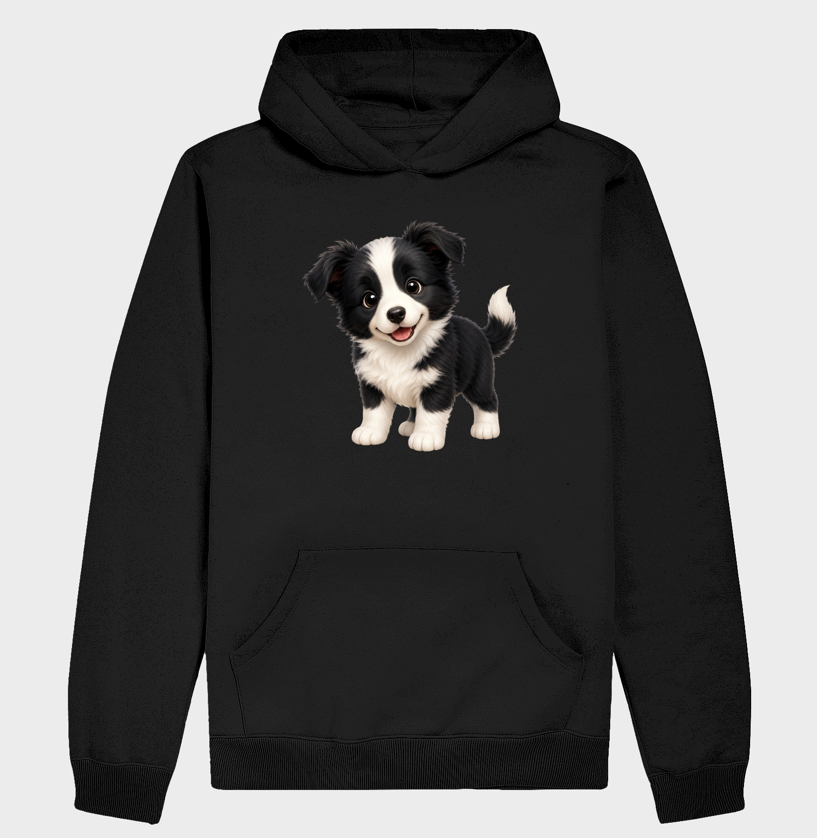 Border Collie - Desenho Animado - Hoodie Moletom