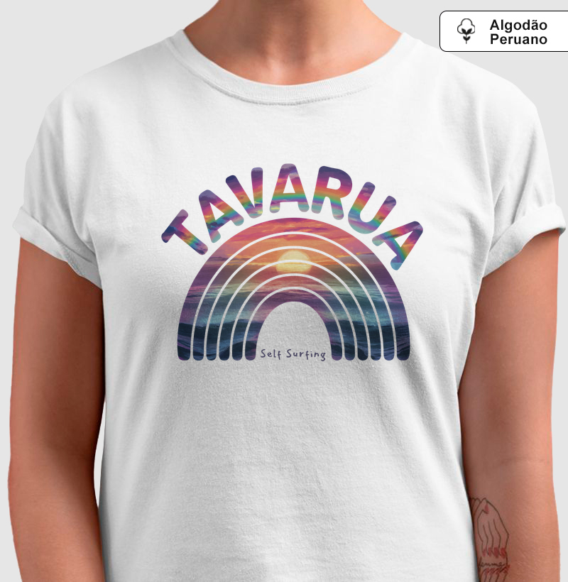 TAVARUA TM - Camiseta Algodão Peruano
