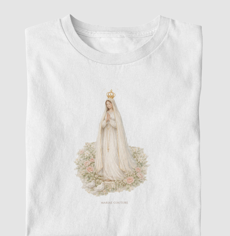 Nossa Senhora Fátima aquarela