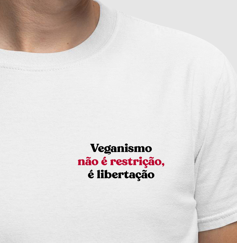 Veganismo não é restrição, é libertação (Minimal)