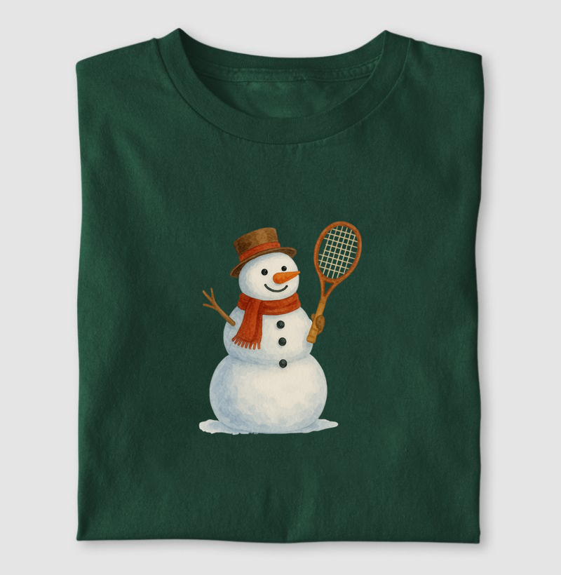 Snow Tennis Man