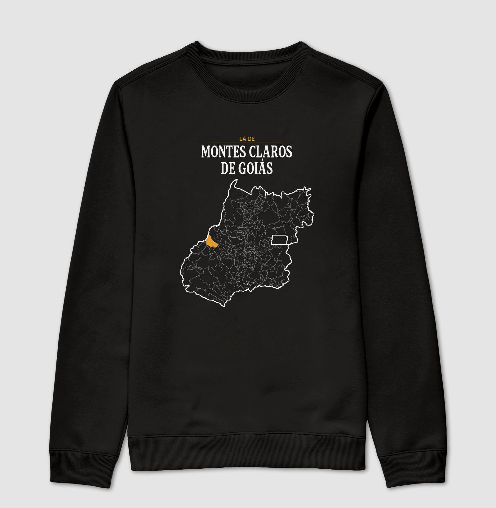 Montes Claros de Goiás | Território GO - Suéter Moletom