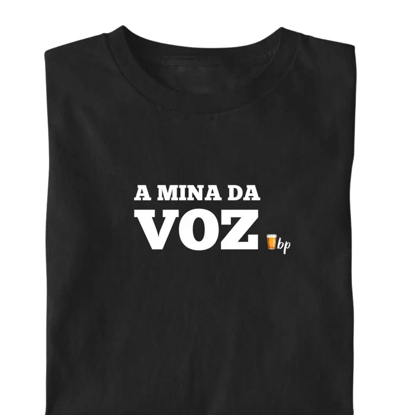 A mina da voz
