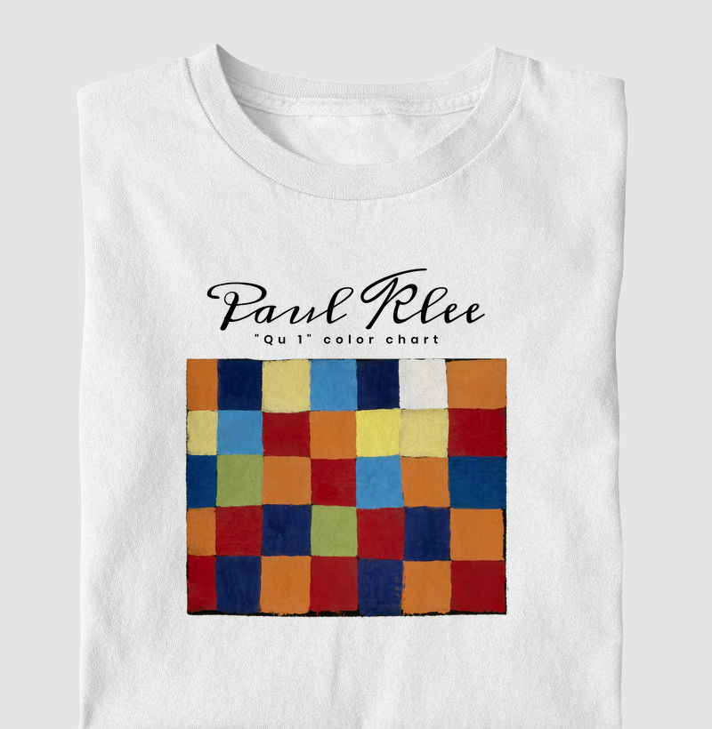 Qu 1" color chart (1930) - Paul Klee