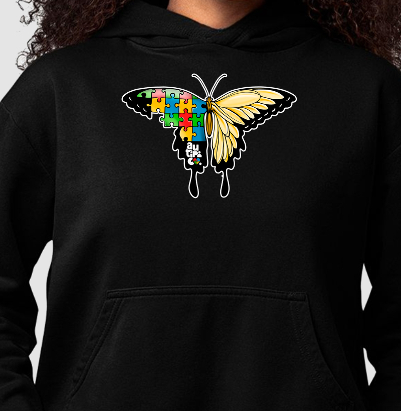 Borboleta Atípica - Amarela