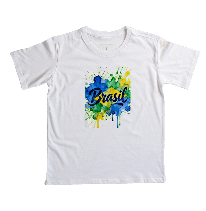 Camiseta Brasil Hexa 