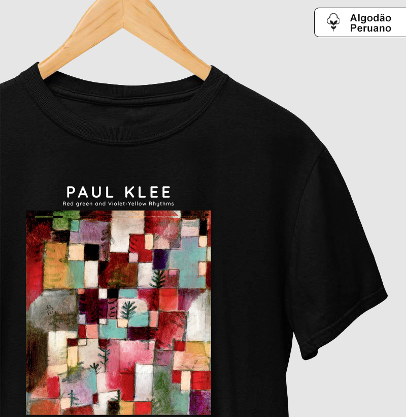 Ritmos Vermelho, Verde e Violeta-Amarelo (1920) - Paul Klee 