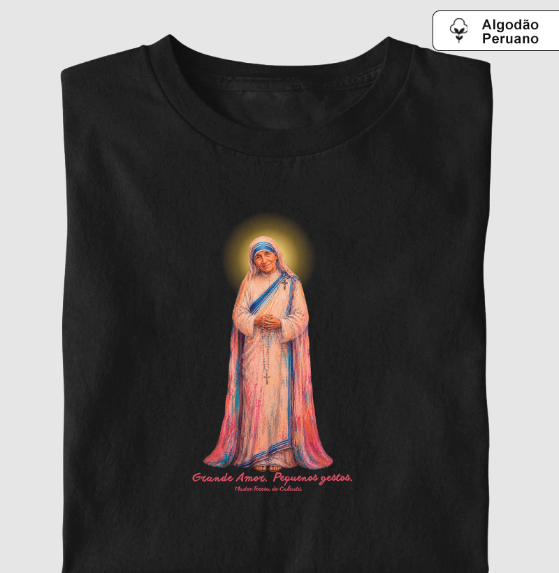 Madre Teresa de Calcutá - Algodão Peruano