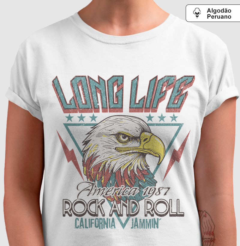 Long Life !!! - Produto Premium - Camiseta Regata