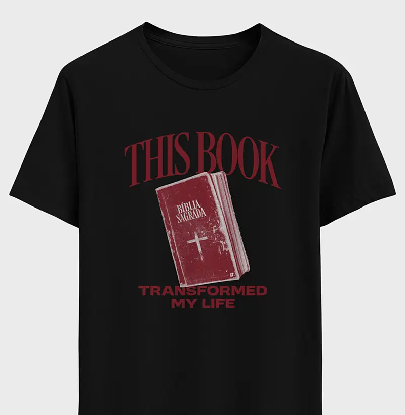 Camiseta THIS BOOK TRANSFORMED MY LIFE