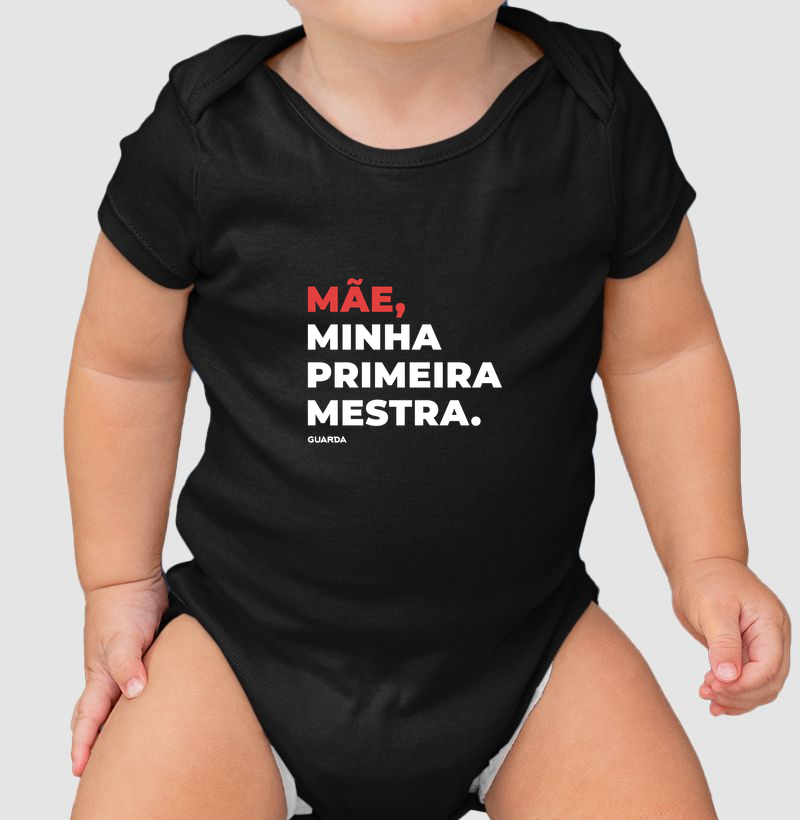 Mãe, minha primeira mestra
