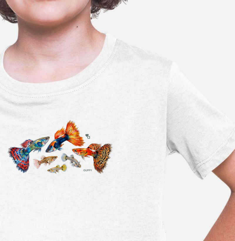 Peixes - Guppy - Infantil