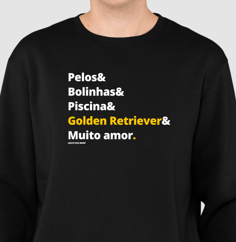 Golden Retriever e muito amor