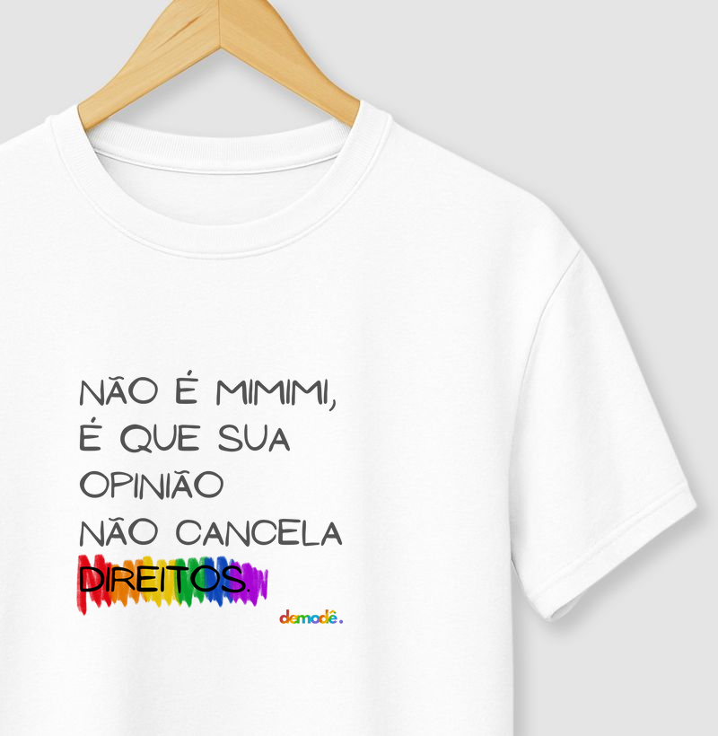 Opinião não cancela direitos