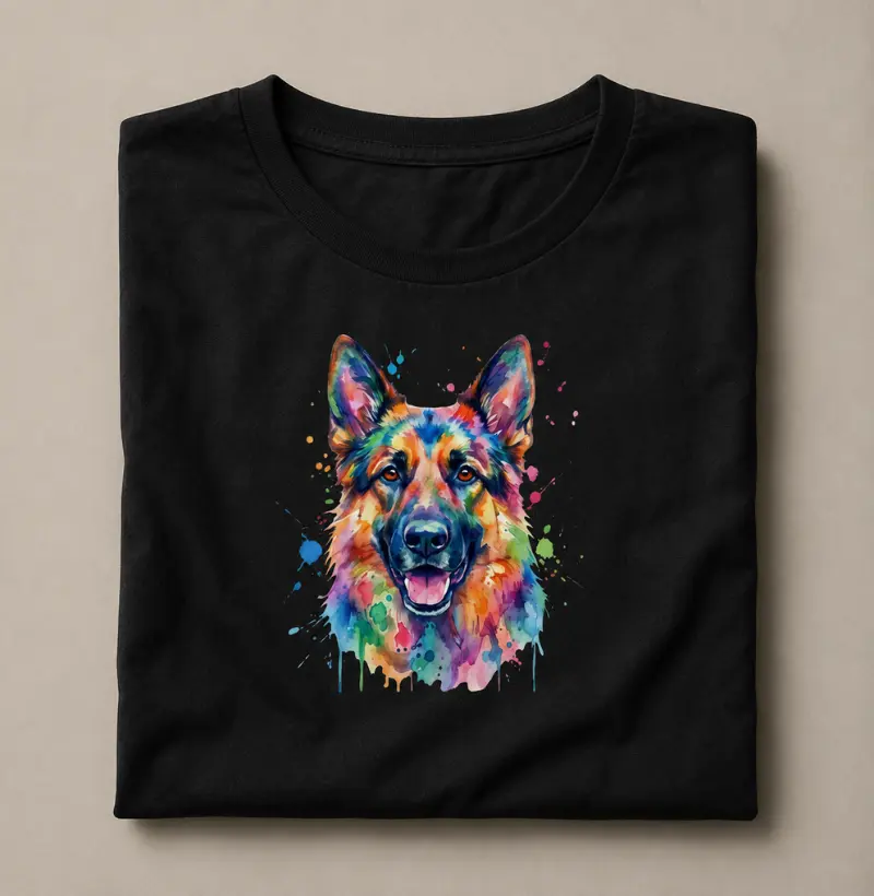 Pastor Aquarela - Camiseta