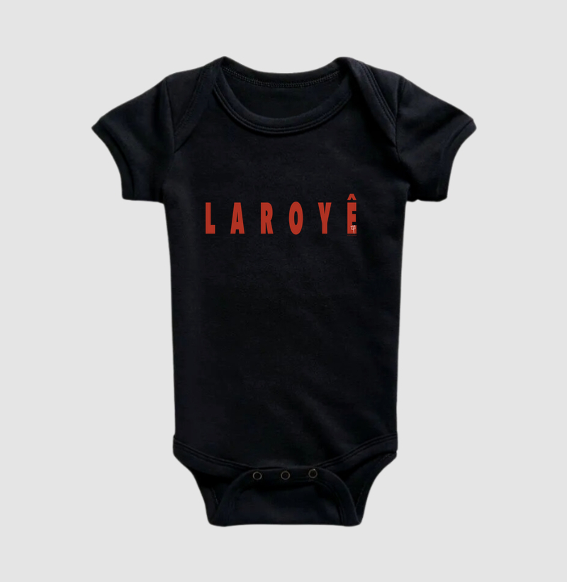 Body Bebê Infantil Laroyê Maria Patuá - Body Infantil