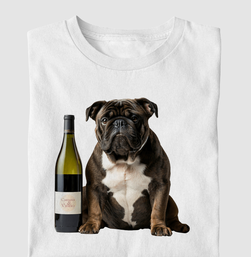 Cachorro E Garrafa De Vinho (2)