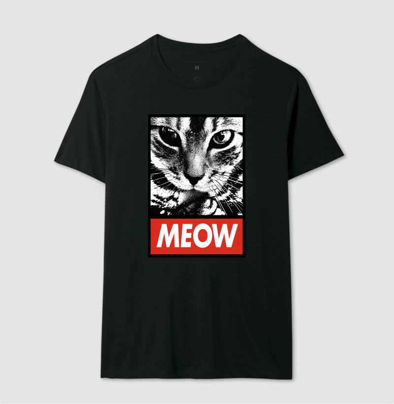 Camiseta Gato Meow