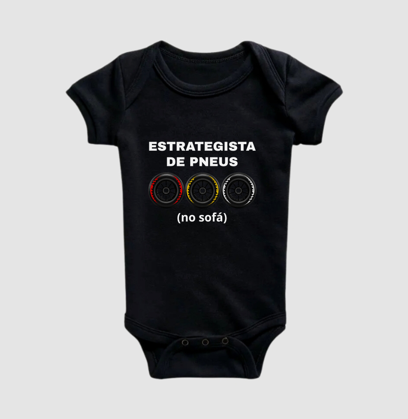 Estrategista de pneu - Body Infantil