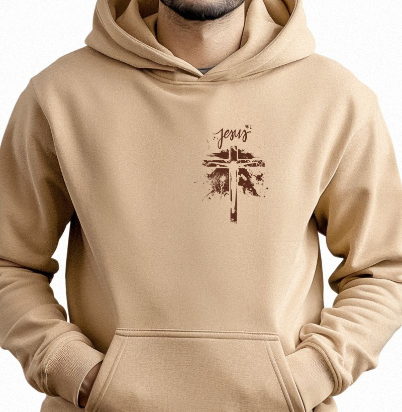 Hoodie Moletom Jesus Crucificado