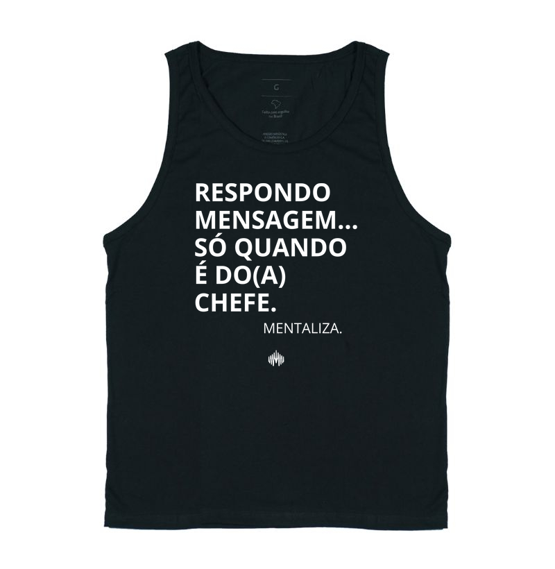 Respondo mensagem... só quando é do(a) chefe.