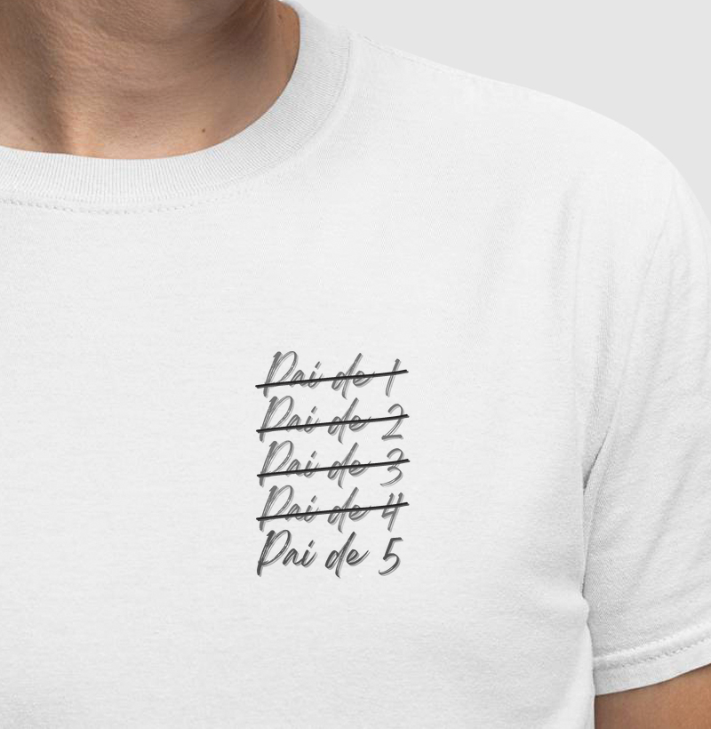 Pai de 5 Minimalista