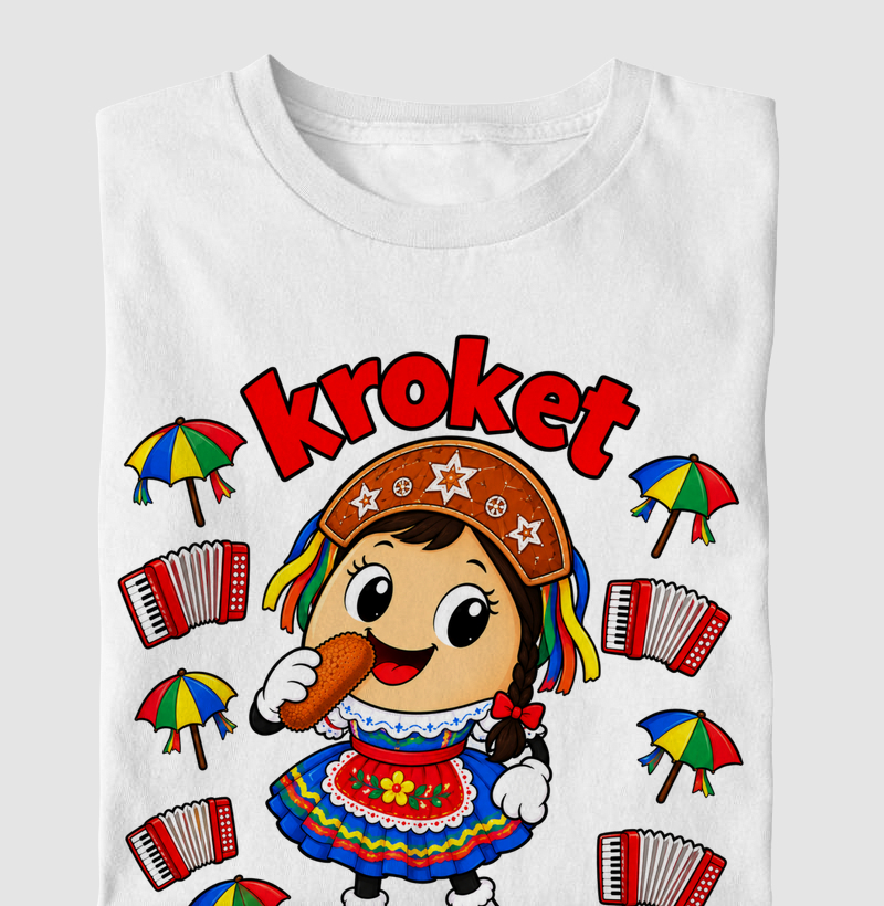 Egg Kroket - Pernambuco - Camiseta Infantil