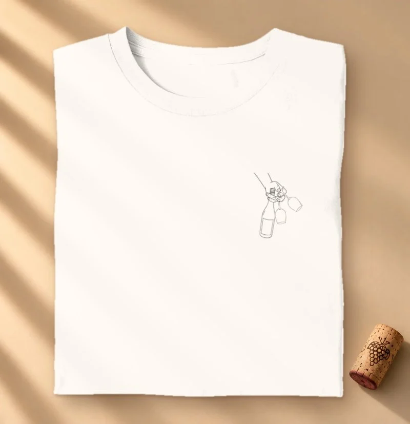 Camiseta Vinho - Minimal Wine Therapy