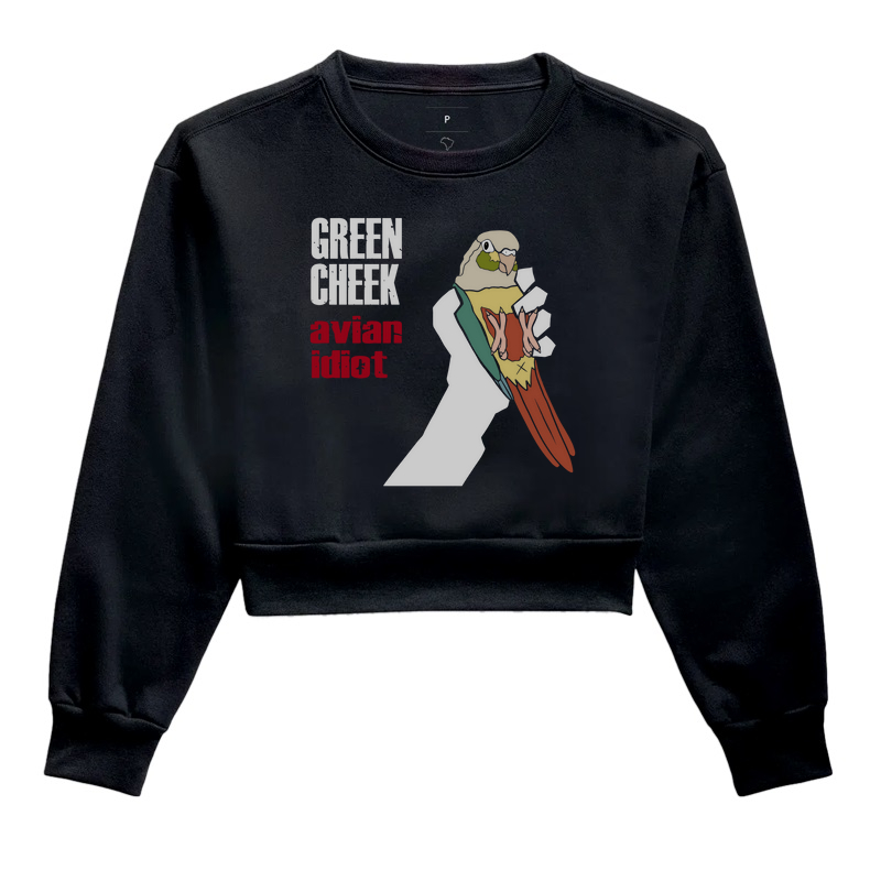 GREEN CHEEK - AVIAN IDIOT